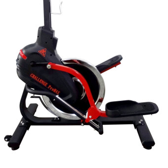 Эллиптический тренажер DFC Challenge ProMAX E8019CR, черный/красный