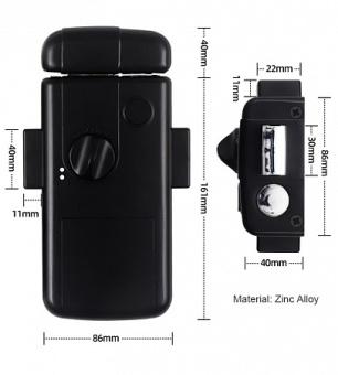 Электронный всепогодный автономный замок Selock Hotel Invisible с возможностью дистанционного управления кодами доступа