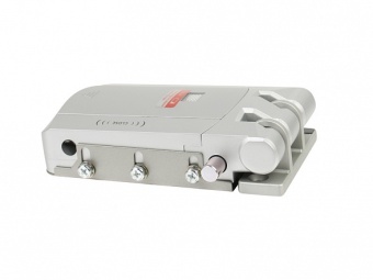 Беспроводной биометрический накладной замок Selock Hook Bio с антивандальной всепогодной кодовой панелью