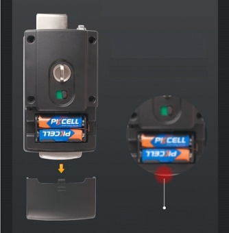 Накладной биометрический замок Selock Hotel Ice F с возможностью дистанционного управления