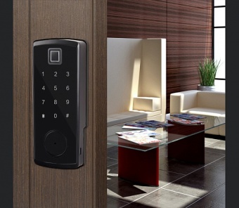 Накладной биометрический замок Selock Hotel Ice F с возможностью дистанционного управления