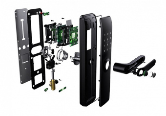 Врезной биометрический Bluetooth замок Selock Tuya FP