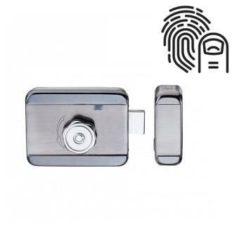 Накладной биометрический электронный замок Selock Bio