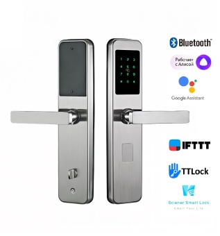 Врезной электронный замок Selock Hotel с возможностью удаленной смены кода