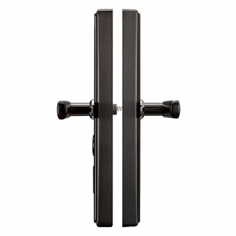 Врезной биометрический замок Selock Hotel FP темно-серый с возможностью удаленного открытия и смены паролей