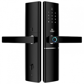 Врезной биометрический замок Selock Hotel Lux с возможностью дистанционного управления и доступа
