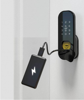 Электромеханический всепогодный автономный замок Selock Hotel Skud с возможностью дистанционного управления кодами доступа