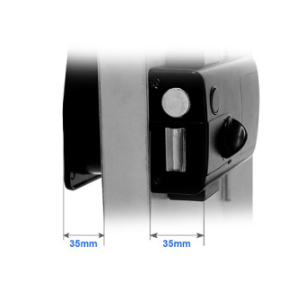 Электронный всепогодный автономный накладной замок невидимка Selock Invisible