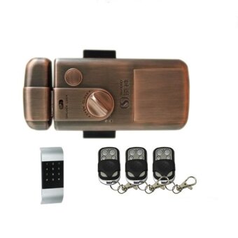 Электронный всепогодный автономный накладной замок с кодовой панелью Selock Keypad