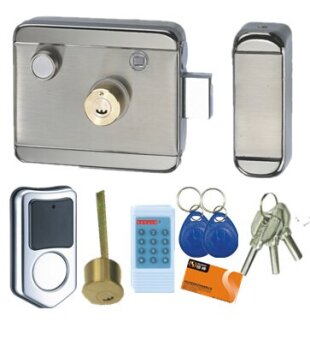 Электромеханический всепогодный автономный накладной замок Selock Skud