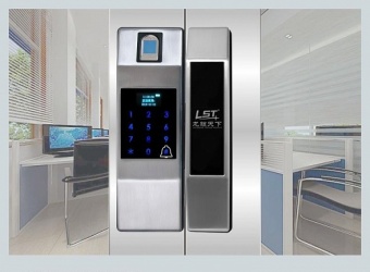 Биометрический замок Selock Smart Glass для установки на стеклянные двери