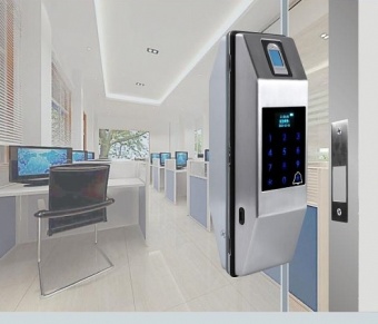 Биометрический замок Selock Smart Glass для установки на стеклянные двери