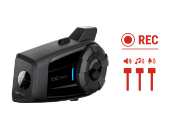 Мотогарнитура SENA 10C EVO с 4К камерой