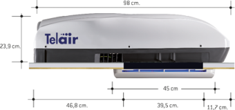 Автокондиционер Telair Silent Plus 8100H