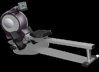 Гребной тренажер Oxygen TYPHOON HRC черный/серый