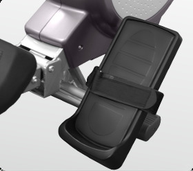 Гребной тренажер Oxygen TYPHOON HRC черный/серый