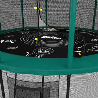 Батут UNIX line SUPREME GAME 16 ft + Basketball