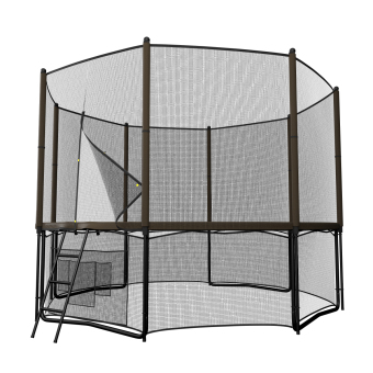 Батут UNIX line 8 ft Black&Brown (Outside)