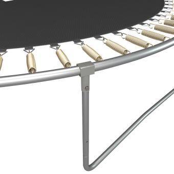 Каркасный батут Unix Line 8ft Classic (inside) 244х244х241 см синий/зеленый