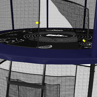 Каркасный батут Unix Line 10ft Supreme Game 305х305х241 см blue