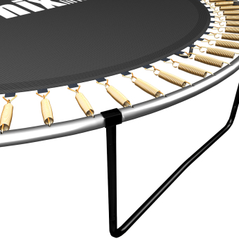 Каркасный батут Unix Line 12ft Black&Brown inside 366х366х269 см brown