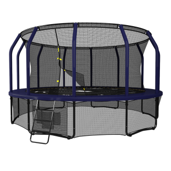 Каркасный батут Unix Line 16ft Supreme Game 488х488х269 см blue