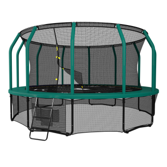 Каркасный батут Unix Line 16ft Supreme Game 488х488х269 см green