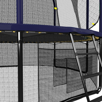 Каркасный батут Unix Line 8ft Supreme Game 244х244х241 см blue