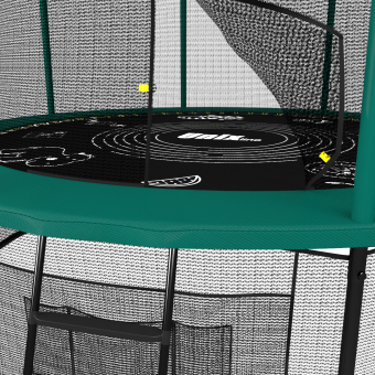 Каркасный батут Unix Line 8ft Supreme Game 244х244х241 см green