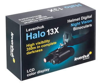Бинокль цифровой ночного видения Levenhuk Halo 13X Helmet, с креплением на голову