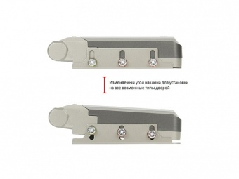 Накладной замок невидимка Selock Hook с возможностью установки на раздвижные двери