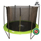 Батут DFC JUMP 6ft складной, с сеткой, цвет apple green