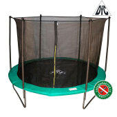 Батут DFC JUMP 6ft складной, c сеткой, цвет green