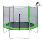 Батут DFC Trampoline Fitness с сеткой 14FT-TR-LG