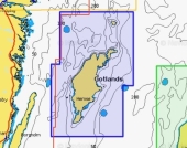 Карта для эхолота Gotland island 5G153S