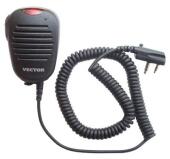 Выносная гарнитура (тангента) с индикатором вызова, болтовая фиксация. HM-44