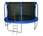 Каркасный батут HouseFit с лестницей и сеткой 8FT B71098