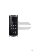 Накладной электронный замок LocPro GL725B2 Series Black (для стеклянных дверей)