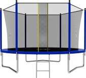 Каркасный батут SWOLLEN Lite 10 FT 305х305х238 см blue