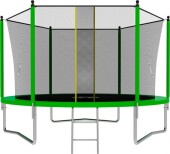 Каркасный батут SWOLLEN Lite 10 FT 305х305х238 см green