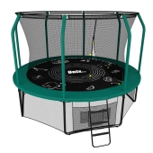 Каркасный батут Unix Line 8ft Supreme Game 244х244х241 см green