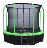 Каркасный батут Yarton 10FT 305х305х248 см зеленый