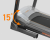 Беговая дорожка домашняя APPLEGATE T40 ADC
