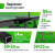 Профессиональный теннисный стол UNIX Line 25 mm MDF, Green