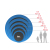 Батут UNIX line 10 ft inside (Blue)