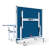 Профессиональный теннисный стол UNIX Line 25 mm MDF, Blue