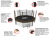 Батут UNIX line 10 ft Black&Brown (Inside)