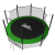 Каркасный батут Unix Line 12ft Classic (inside) 366х366х269 см синий/зеленый