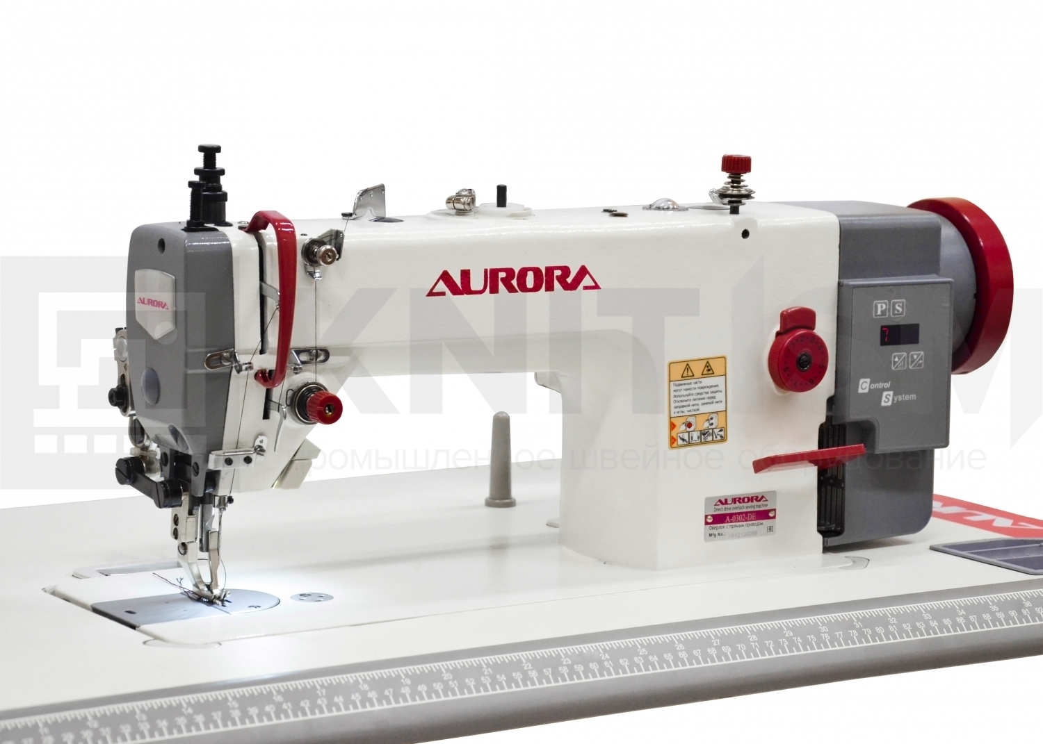 Промышленная машина с шагающей лапкой. Швейная машина с шагающей лапкой Aurora a-0302de. Aurora a-0302de (прямой привод).